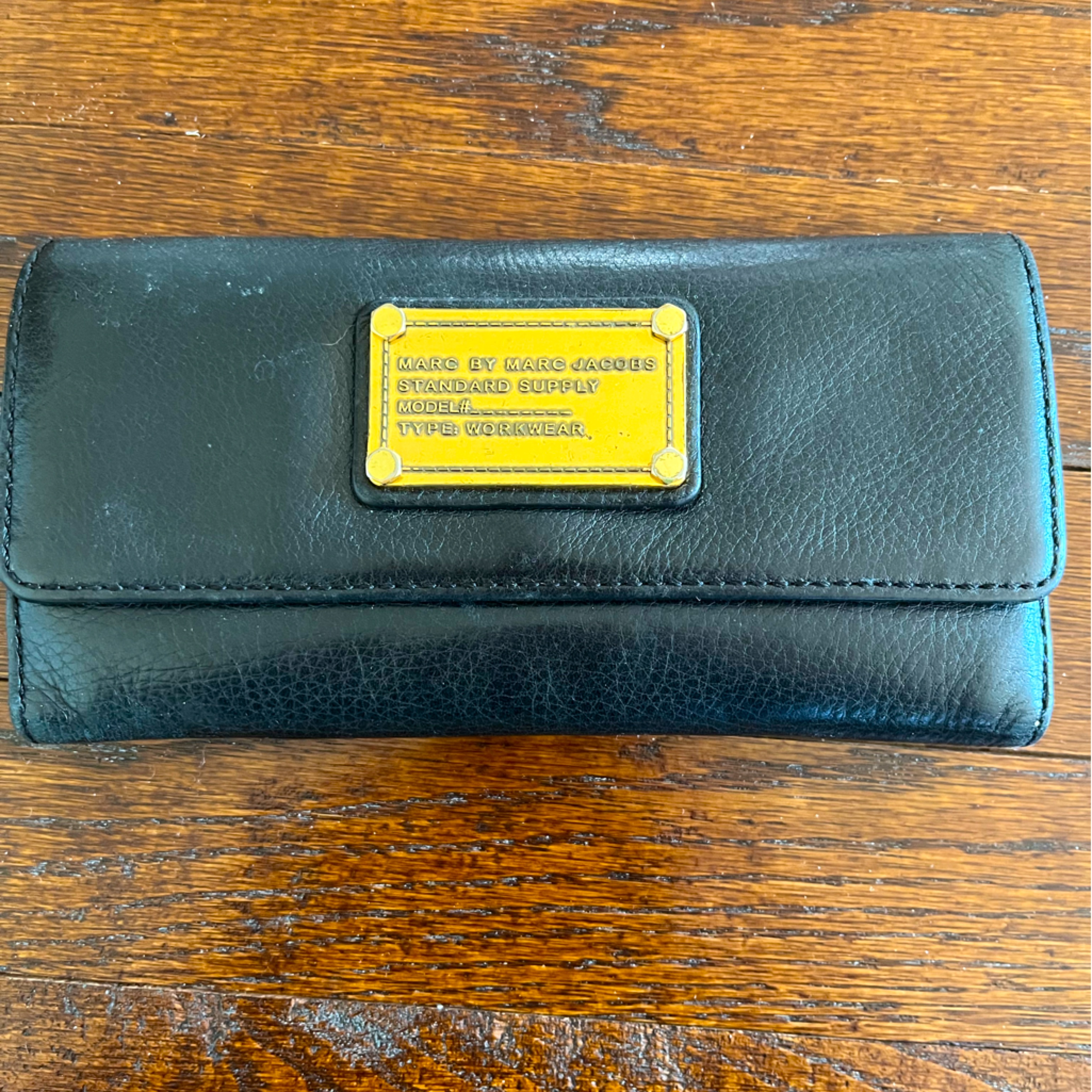 Marc By Marc Jacobs Black Wallet